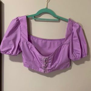 PLT lilac top